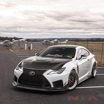 Lexus RC-F Front NIA Splitter lip body kit (2020-2025)