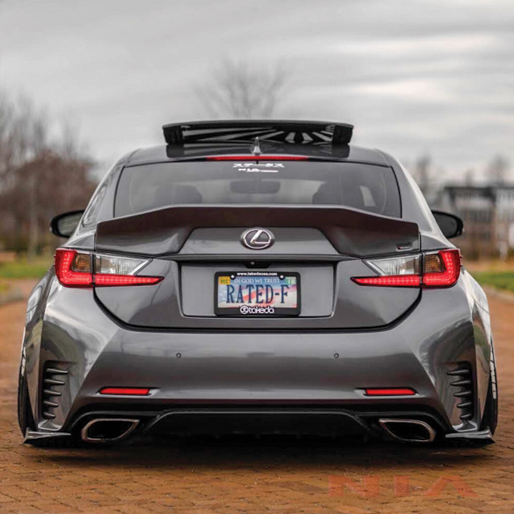 Lexus RC Rear Duck Bill Trunk Wing Spoiler V1 (2015-2025)