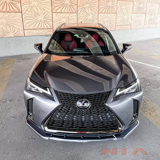 Lexus UX 200, 250h, 300e Front NIA Splitter lip body Kit 2019-2024