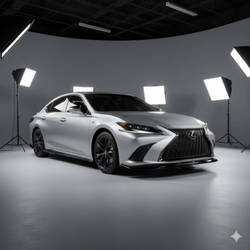 Lexus ES250 ES350 ES300h Front Splitter lip body Kit 2019-2025
