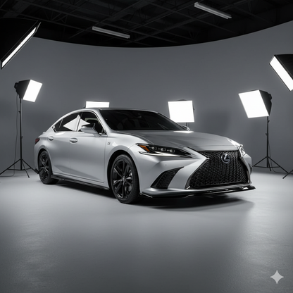 Lexus ES250 ES350 ES300h Front Splitter lip body Kit 2019-2025