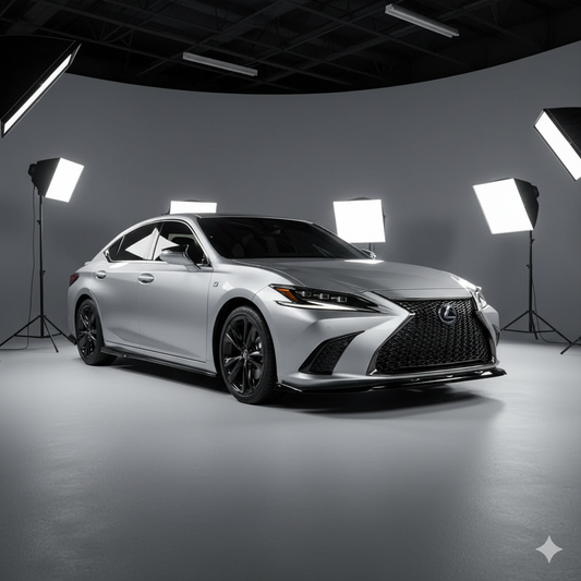 Lexus ES250 ES350 ES300h Front Splitter lip body Kit 2019-2025