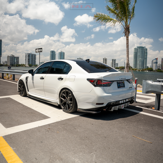 Lexus GS-F NIA Side Skirts splitter lip body kit (2016-20)