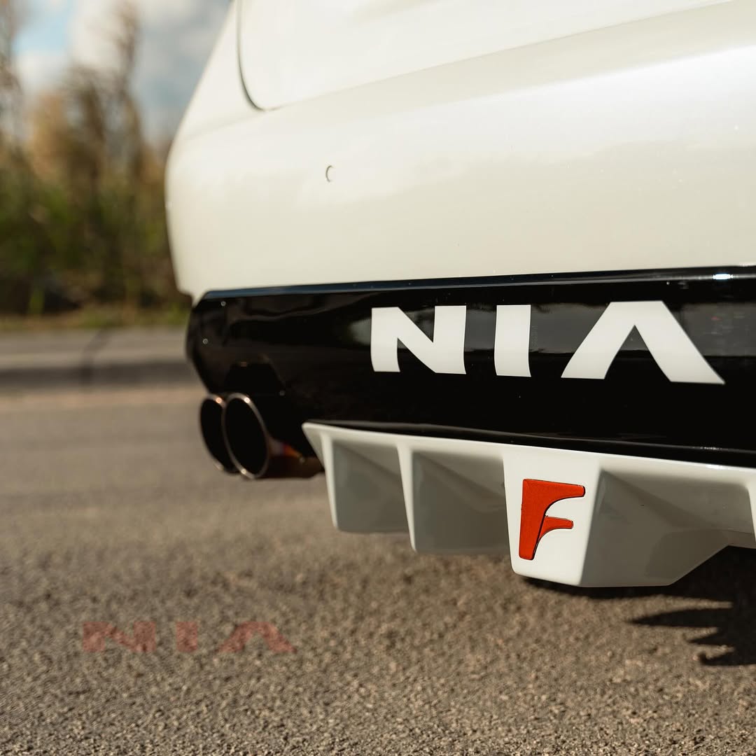 Lexus GS-F NIA Diffuser Bumper Extension w/ Optional Brake Light (2016-20)