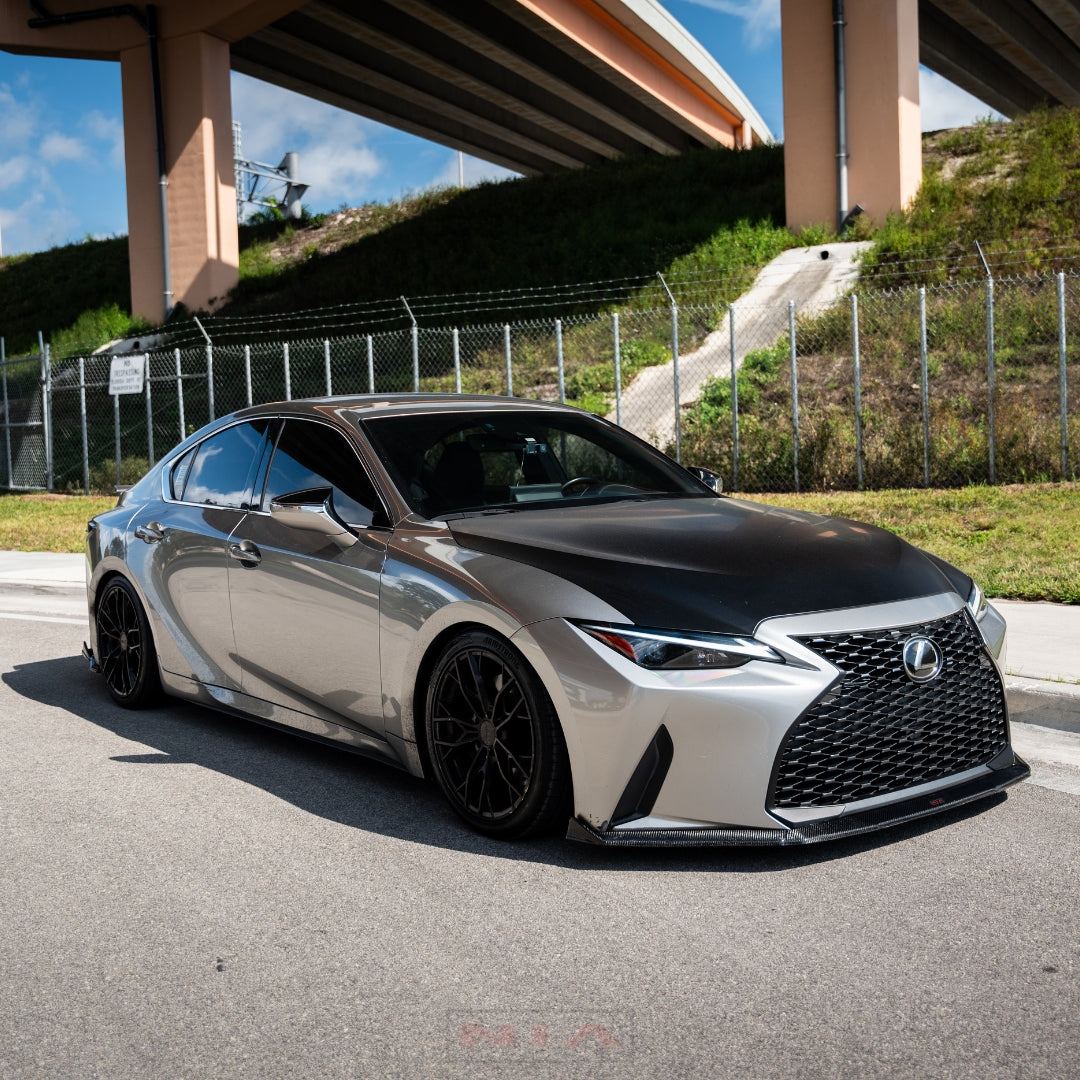 Lexus IS300 IS350 Base Front Bumper NIA Splitter Lip Aero Body Kit 2021-2025