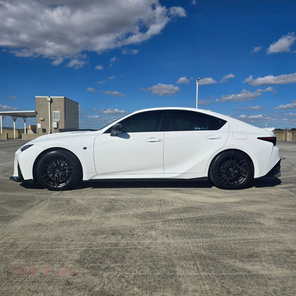 Lexus IS-300, IS-350, IS500, Base and F-Sport NIA Side Skirt Splitter Lip (2021-2025)