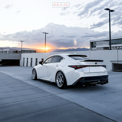 Lexus IS300 IS350 Diffuser Bumper Extension 2021-25 w/ Optional Brake Light