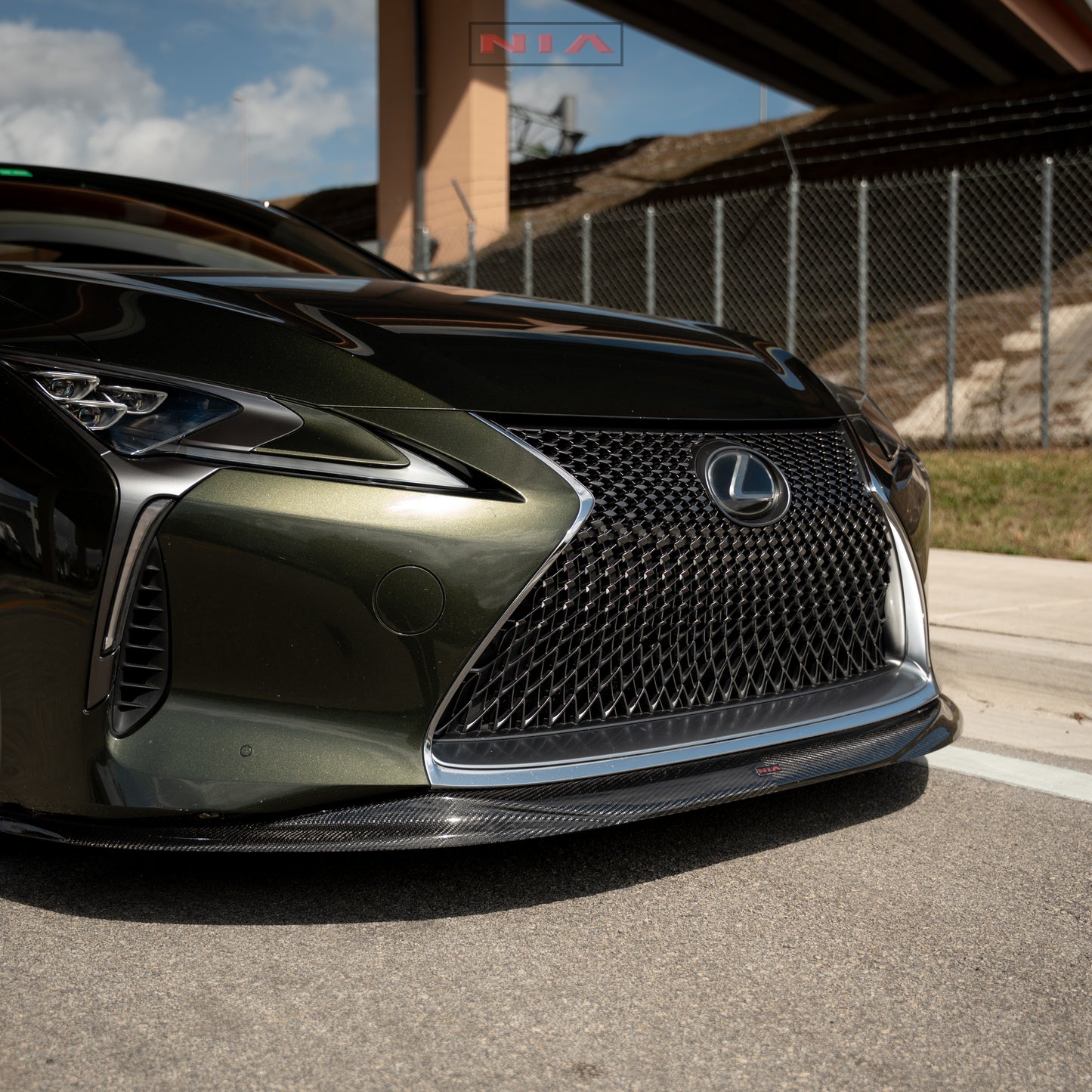 Lexus LC 500 Front Bumper NIA Splitter Lip Body Kit 2018-25