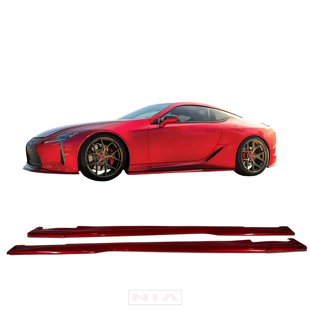 Lexus LC 500 NIA Side Skirt Splitter Extensions 2018-25