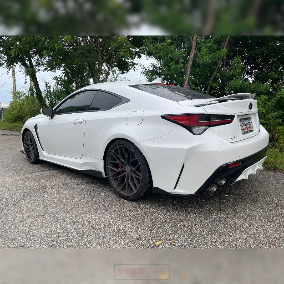 Lexus RC-F NIA Sleek Rear Spats 2020-2024