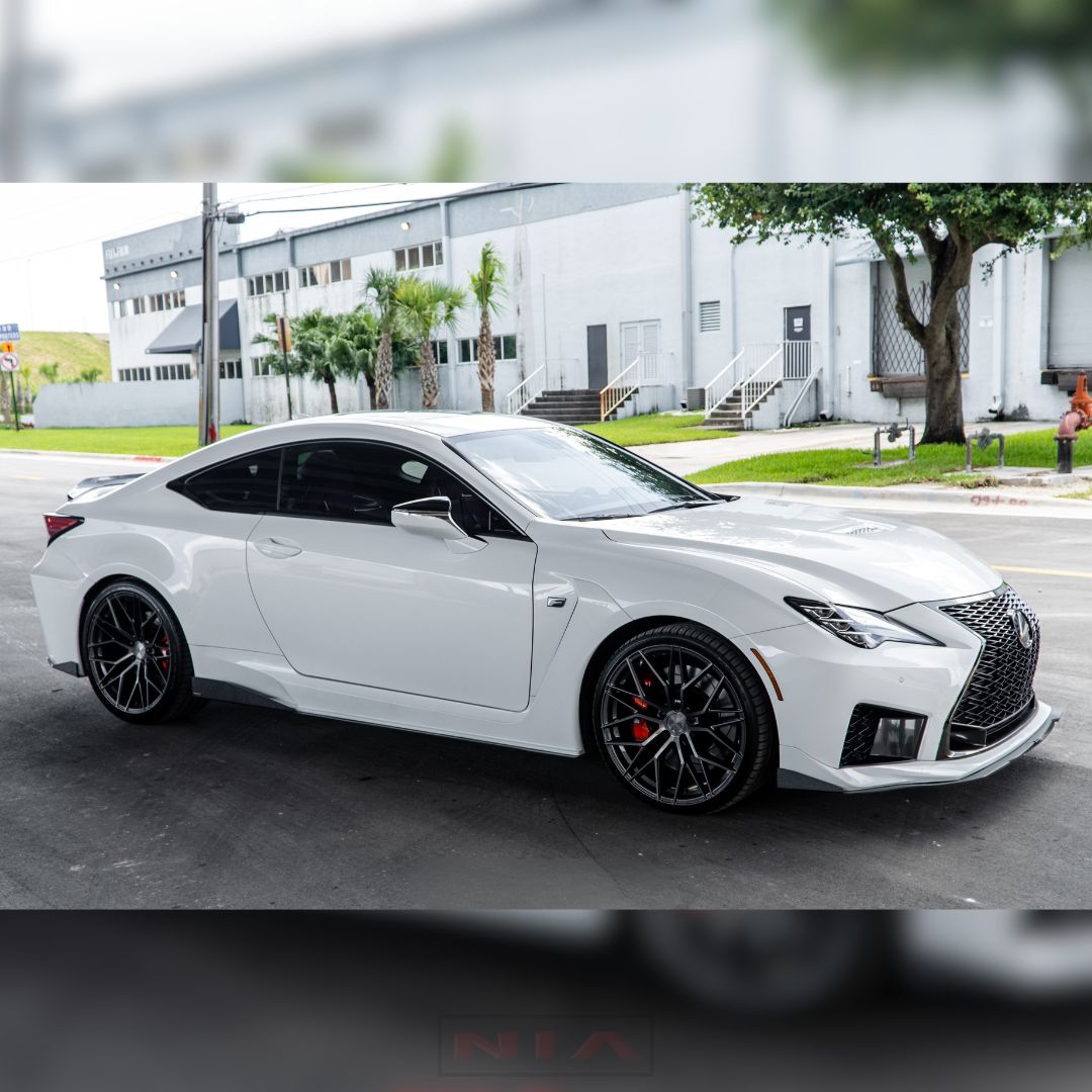 Lexus RC-F NIA Side Skirts Sleek Splitter 2020-2024