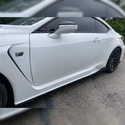 Lexus RC-F NIA Side Skirts Sleek Splitter 2020-2024