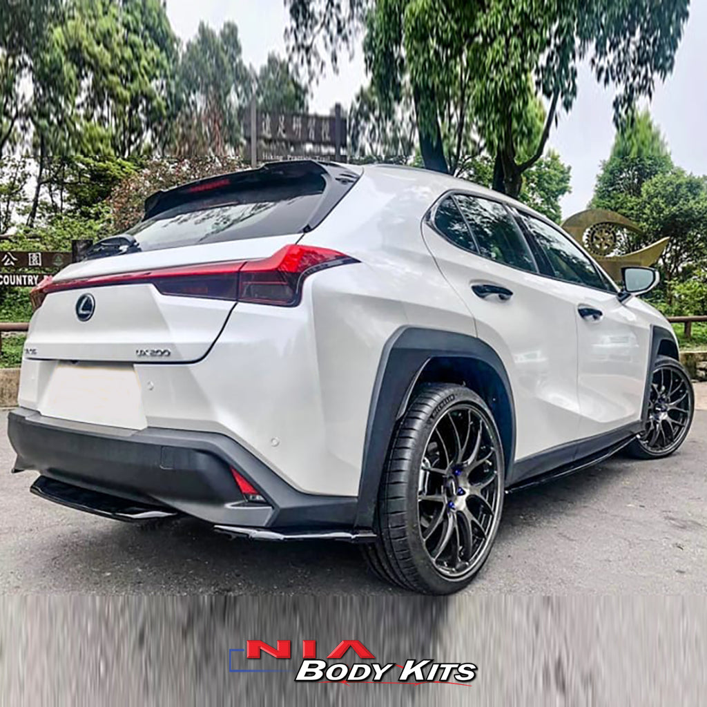 NIA Body Kits upgrades your Lexus UX200, UX250h, UX300e an aggressive stance without altering the factory design. Contact us at www.niaautodesign.com