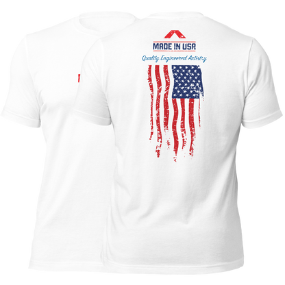 The Made in USA T-Shirts by NIA Body Kits have been inspired by the celebration of July 4th, Independence Day of the United States and the importance of being able to design and manufacture all our products in the United States. NIA Body Kits is an American brand that is very proud to manufacture all its products in the USA.