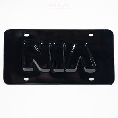 NIA License Plate