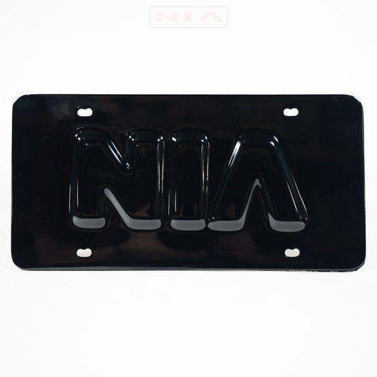 NIA License Plate