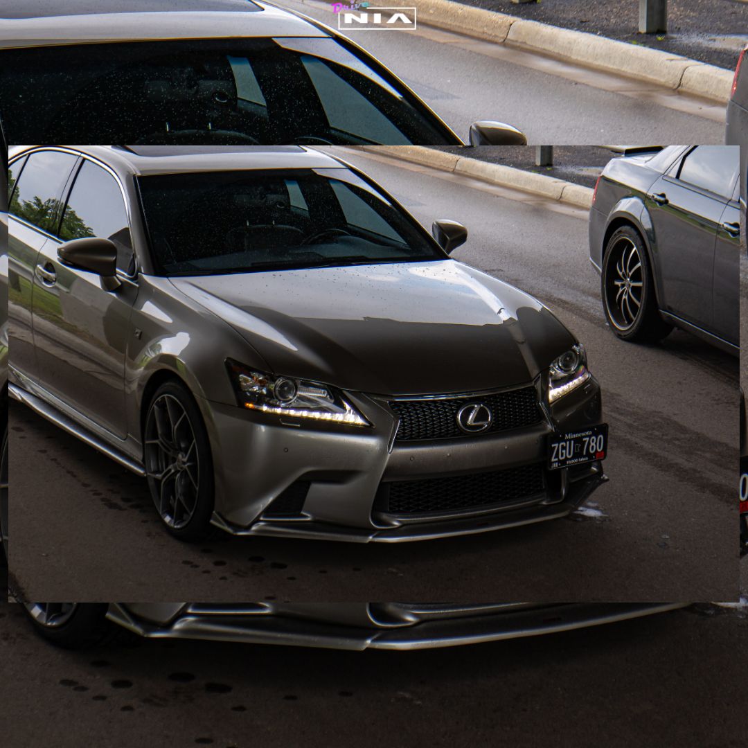 Lexus GS F-Sport NIA Full Splitter Lip Body Kit 2012-2015 (5pcs)