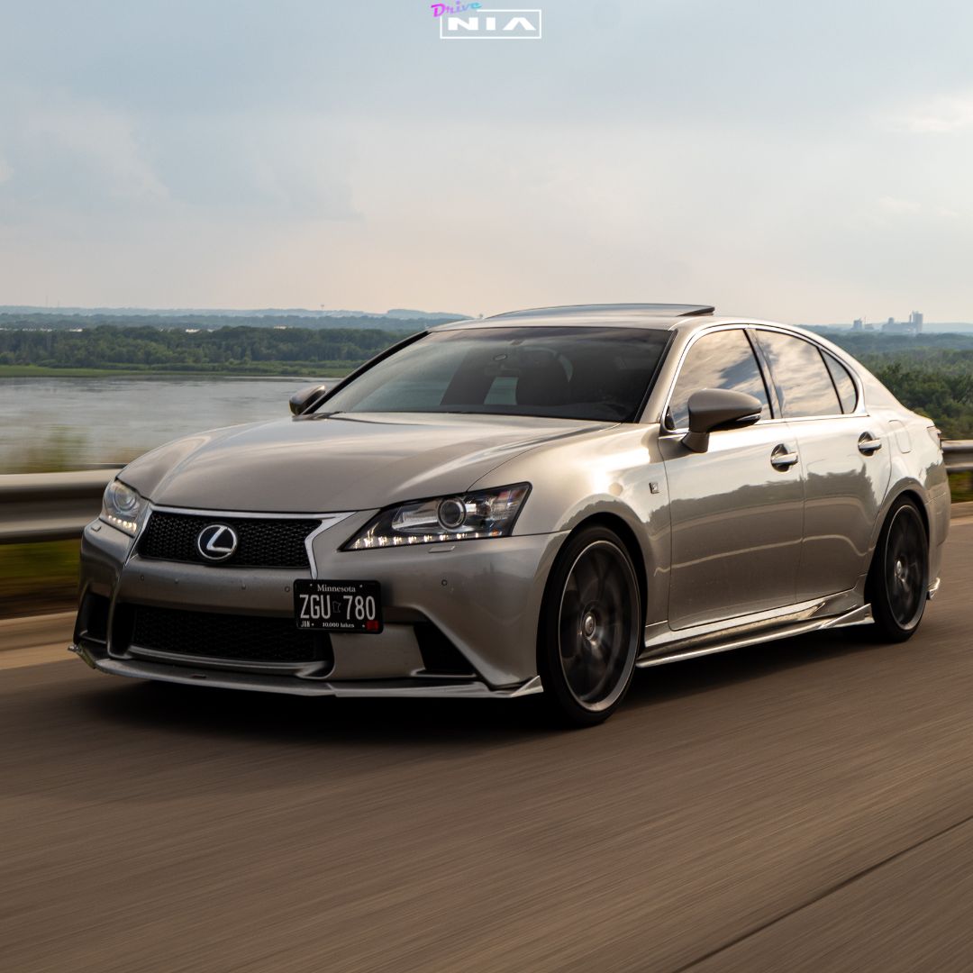 Lexus GS NIA Side Skirts Splitter Lip (2012-2020)