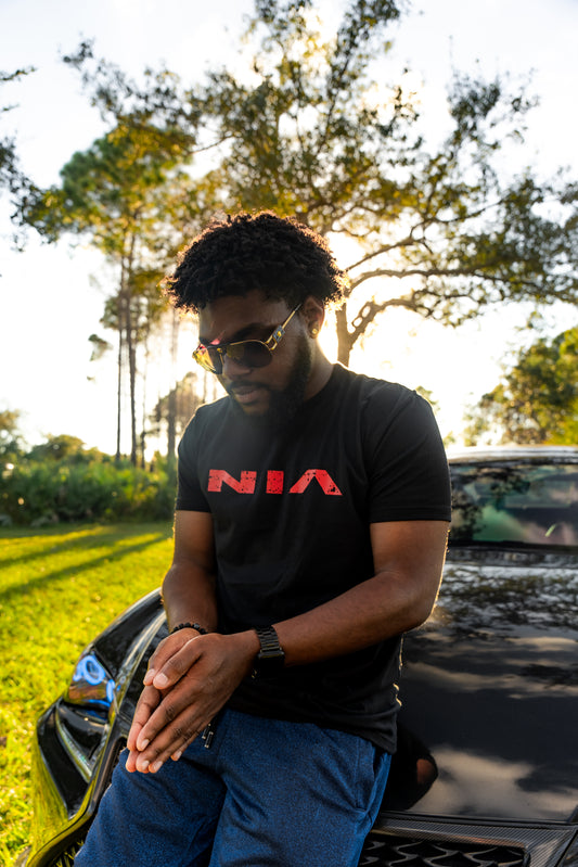 Made In USA T-Shirt (Black) by NIA Body Kits