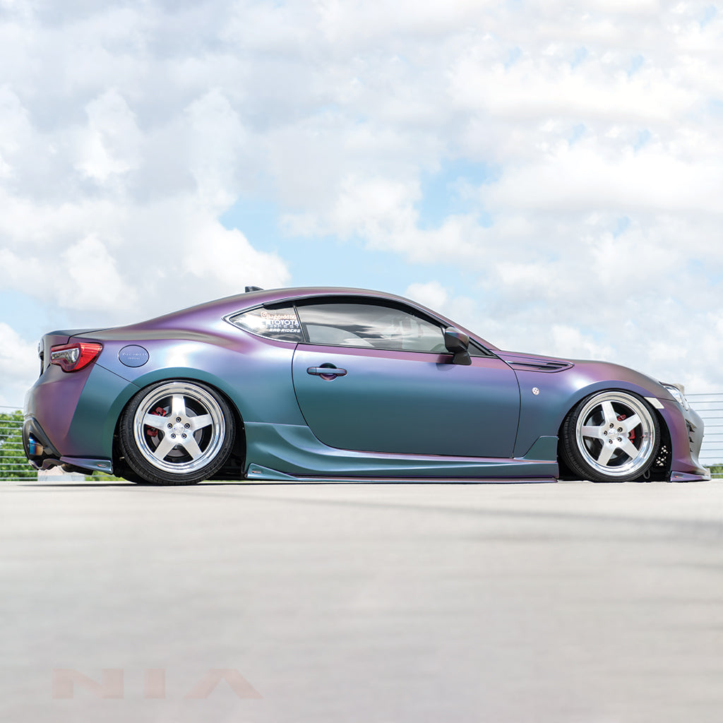 Toyota 86 NIA Side Skirts Splitter Lip V2 2013+