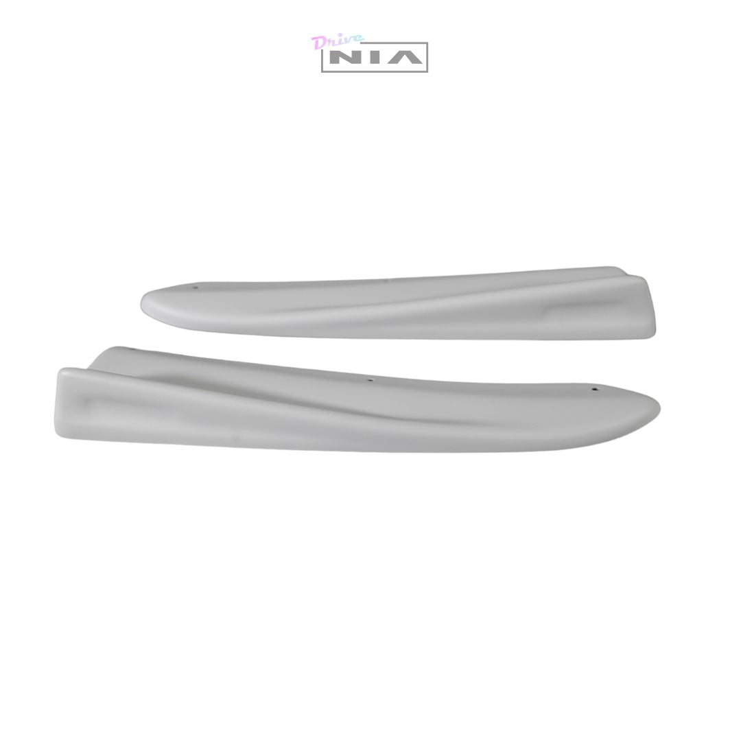 Audi A4 NIA Rear bumper Lip Diffuser Spat spoiler extensions 2009-2012 B8
