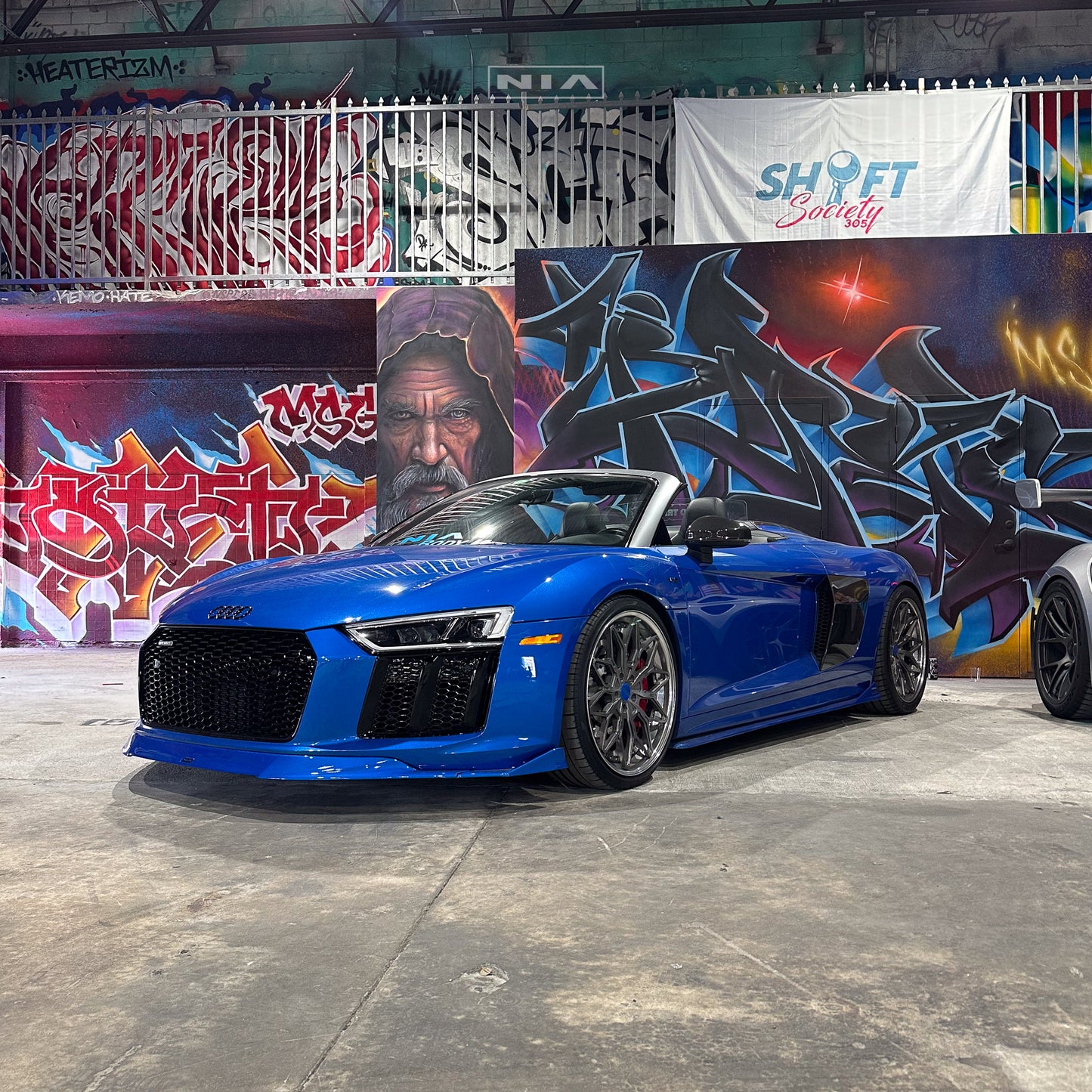 Audi R8 NIA Front Splitter Lip 2015-2019 in Carbon Fiber or ABS