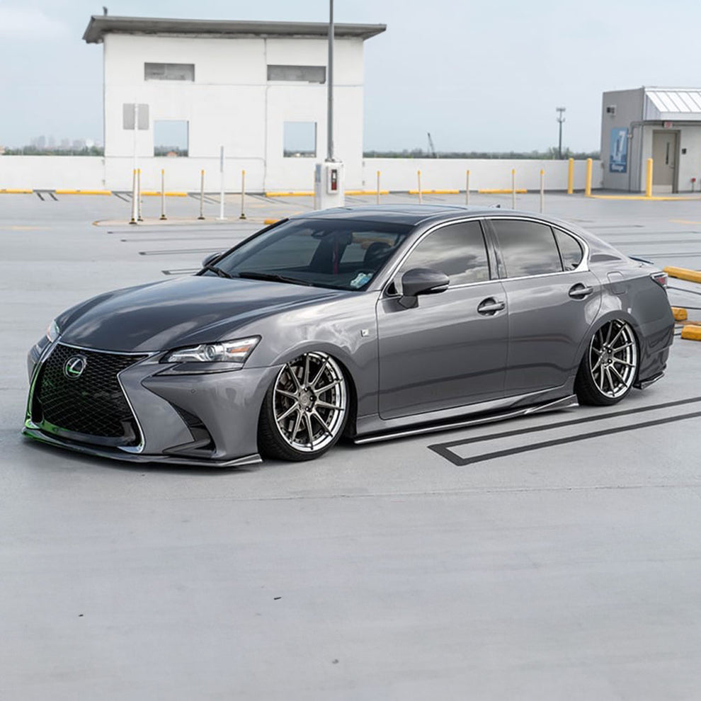 Lexus GS Base Model, F-Sport NIA rear lip spats bodykit 2012-2020 in ABS