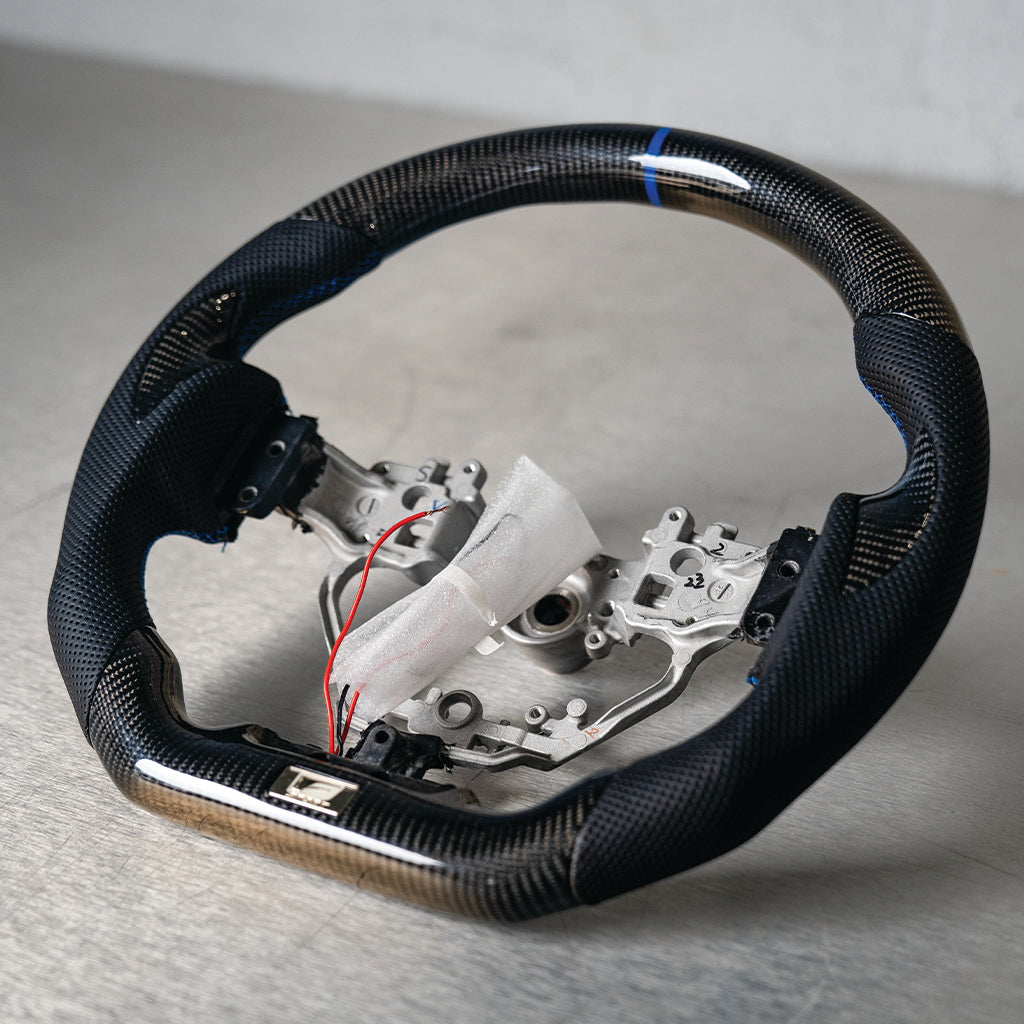 Lexus LC 2018-2024 Carbon Fiber Steering Wheel With Inserts