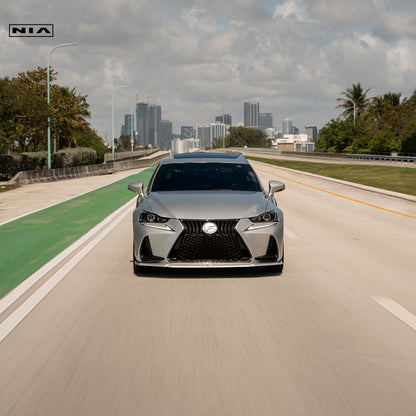 Lexus IS Base Model, F-Sport NIA Front Splitter Lip body kit 2017-2020 in ABS