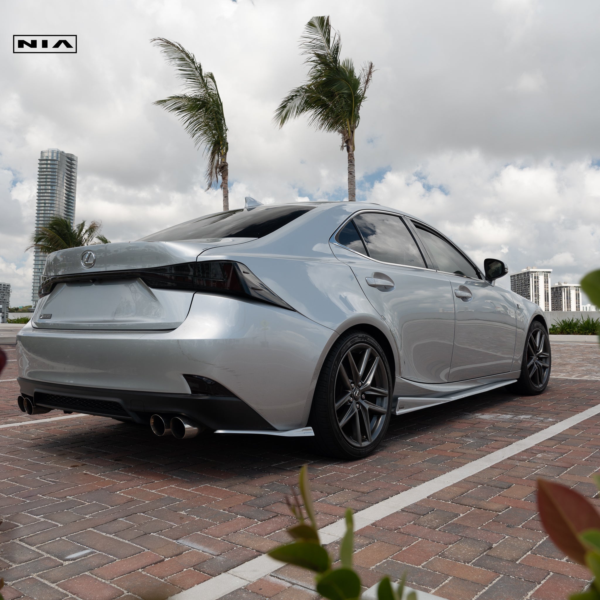 Lexus IS Base Model, F-Sport NIA Rear Lip Spats bodykit 2017-2020