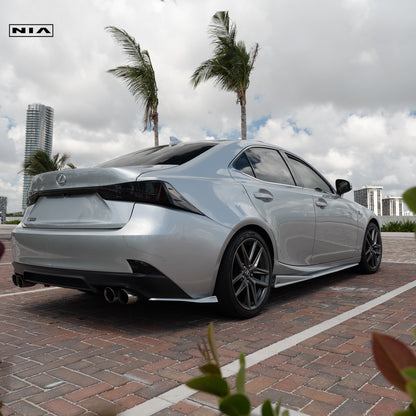Lexus IS Base Model, F-Sport NIA Rear Lip Spats bodykit  2017-2020 in ABS