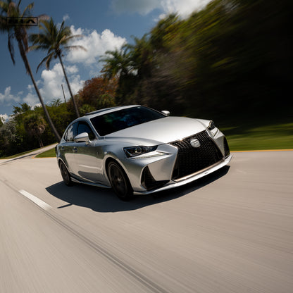 Lexus IS Base Model, F-Sport NIA  side skirts lip bodykit 2017-2020 in ABS