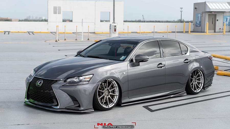 Lexus GS NIA Side Skirts Splitter Lip (2012-2020)