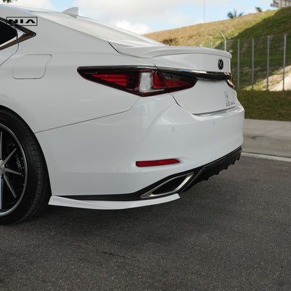 Lexus ES Base Model, F-Sport NIA rear lip spats bodykit 2019-2025 in ABS