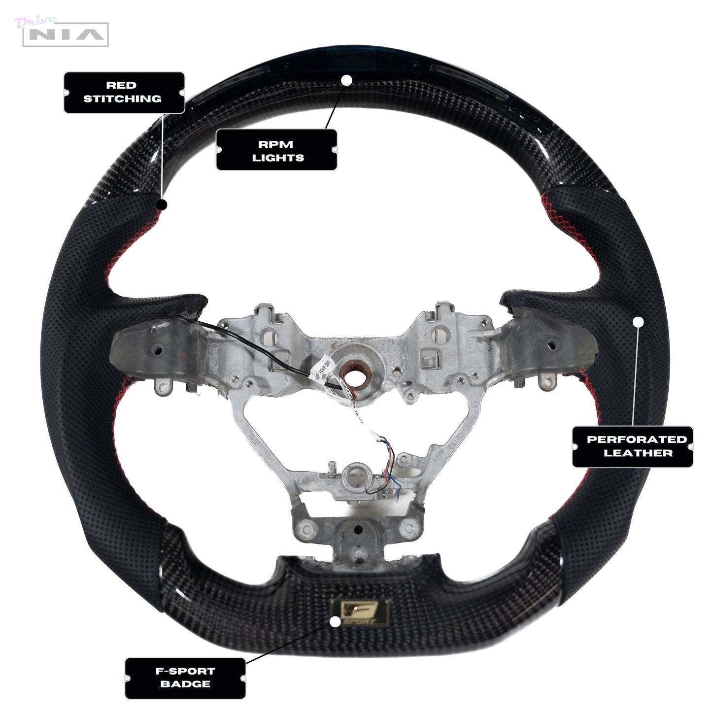 Lexus ES Carbon Fiber Steering Wheel 2019-2024 -  Clearance