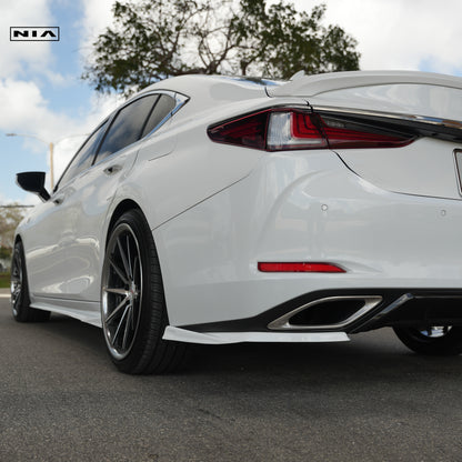 Lexus ES Base Model, F-Sport NIA rear lip spats bodykit 2019-2025 in ABS