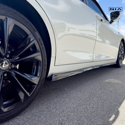 Lexus ES Base Model, F-Sport NIA Side Skirts Lip bodykit 2019-2025 in ABS