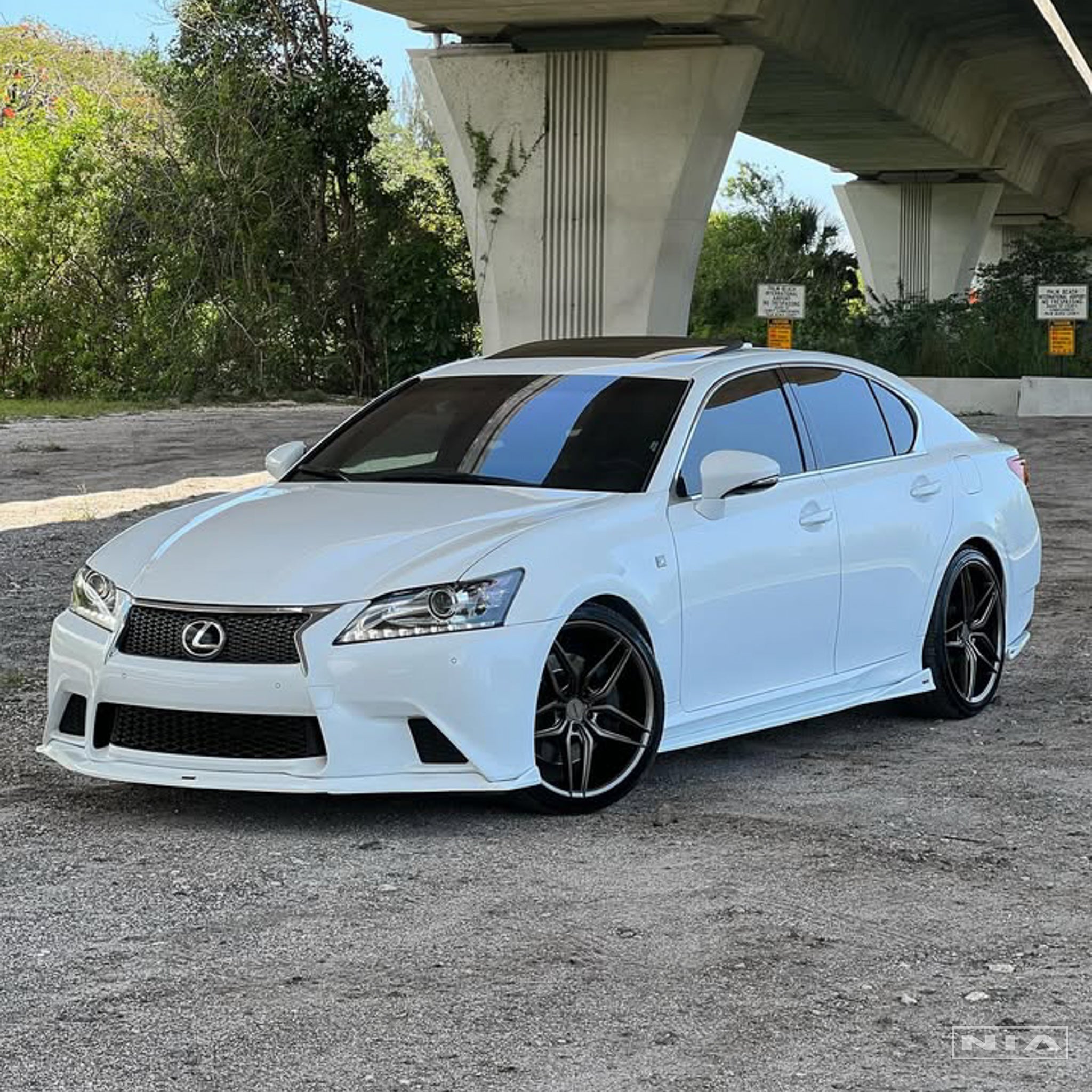 Lexus GS Base Model, F-Sport NIA Side Skirts Lip bodykit 2012-2020
