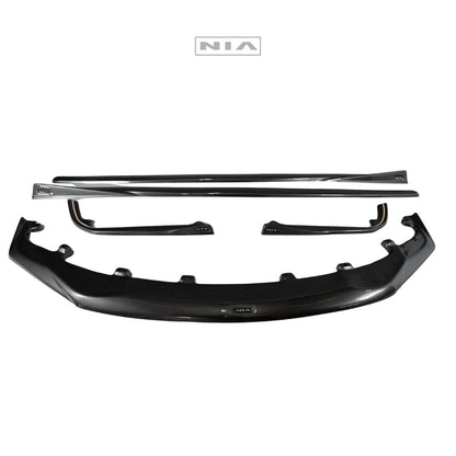 Lexus GS Base Model, F-Sport NIA Full lip Body Kit 5pcs (Front Splitter, Side Skirt Rockers, Rear apron spats) 2016-2020 in ABS