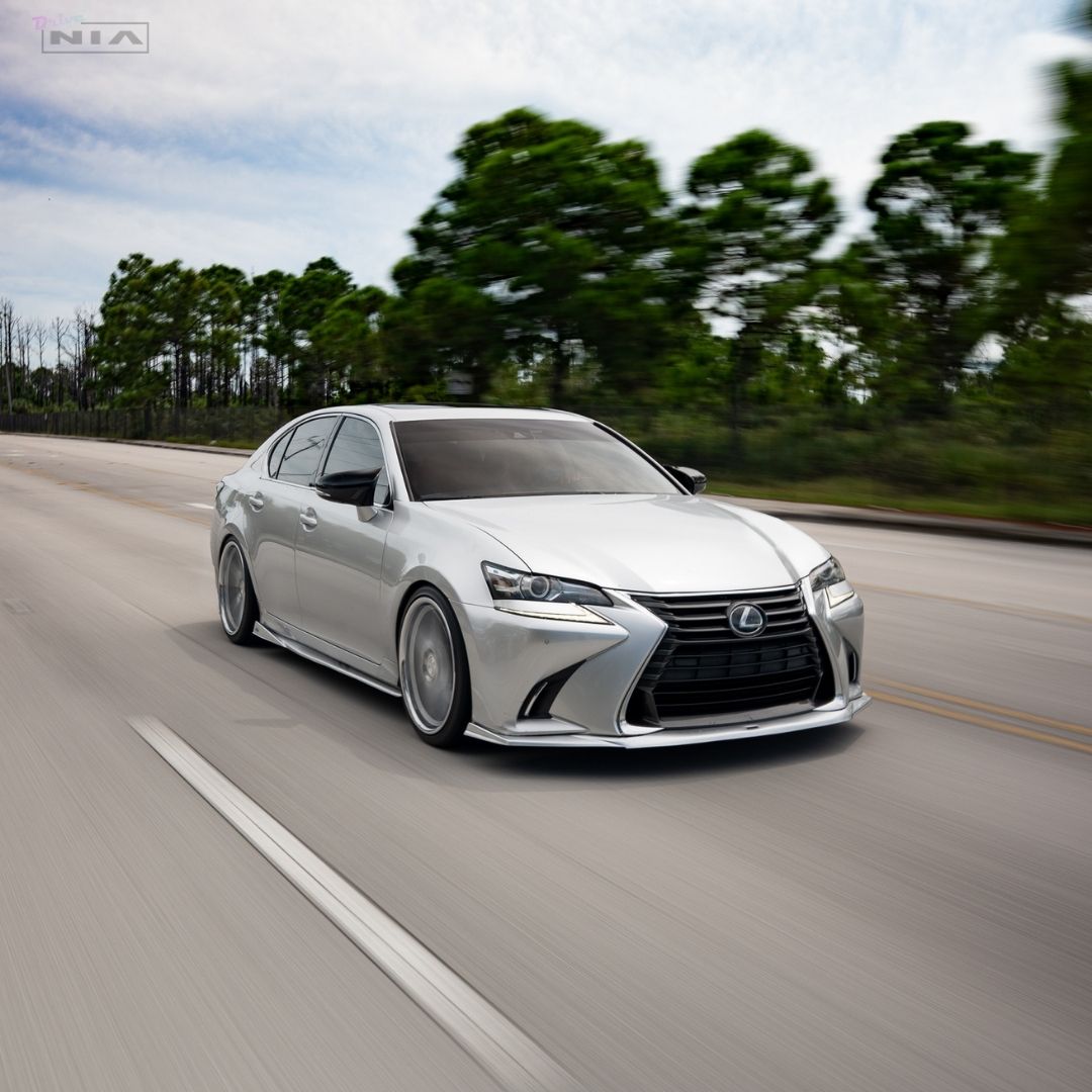 Lexus GS Base Model, F-Sport NIA Side Skirts Lip bodykit 2012-2020