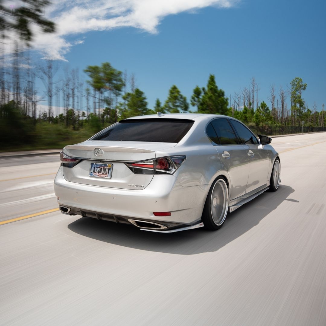 Lexus GS Base Model, F-Sport NIA Side Skirts Lip bodykit 2012-2020