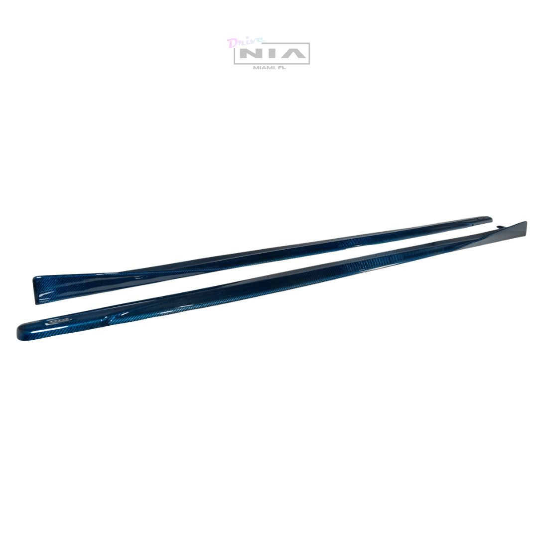 Lexus GS-F  NIA Side Skirts 2016-2020 in ABS or Carbon Fiber