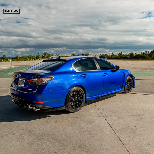 Lexus GS-F 2016-2020 NIA Rear Spats in ABS or Carbon Fiber