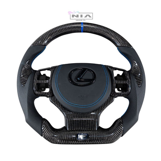 Lexus GS-F 2016-2020 Carbon Fiber Steering Wheel With Inserts