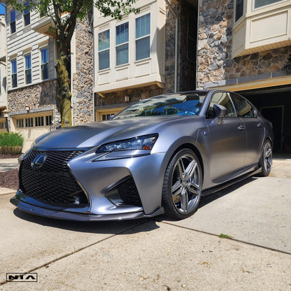 Lexus GS-F NIA Full lip Body Kit 6pcs (Front Splitter, Side Skirt Rockers, Rear apron spats, Diffuser Bumper Extension) 2016-2020  in ABS