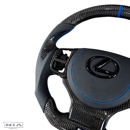 Lexus GS-F 2016-2020 Carbon Fiber Steering Wheel With Inserts