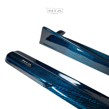 Lexus GS-F  NIA Side Skirts 2016-2020 in ABS or Carbon Fiber