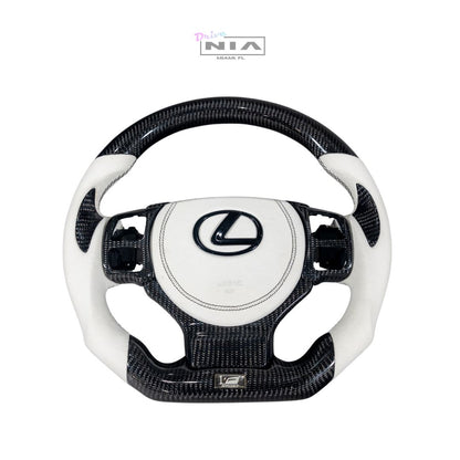 Lexus IS 2021-2025 Carbon Fiber Steering Wheel With Inserts