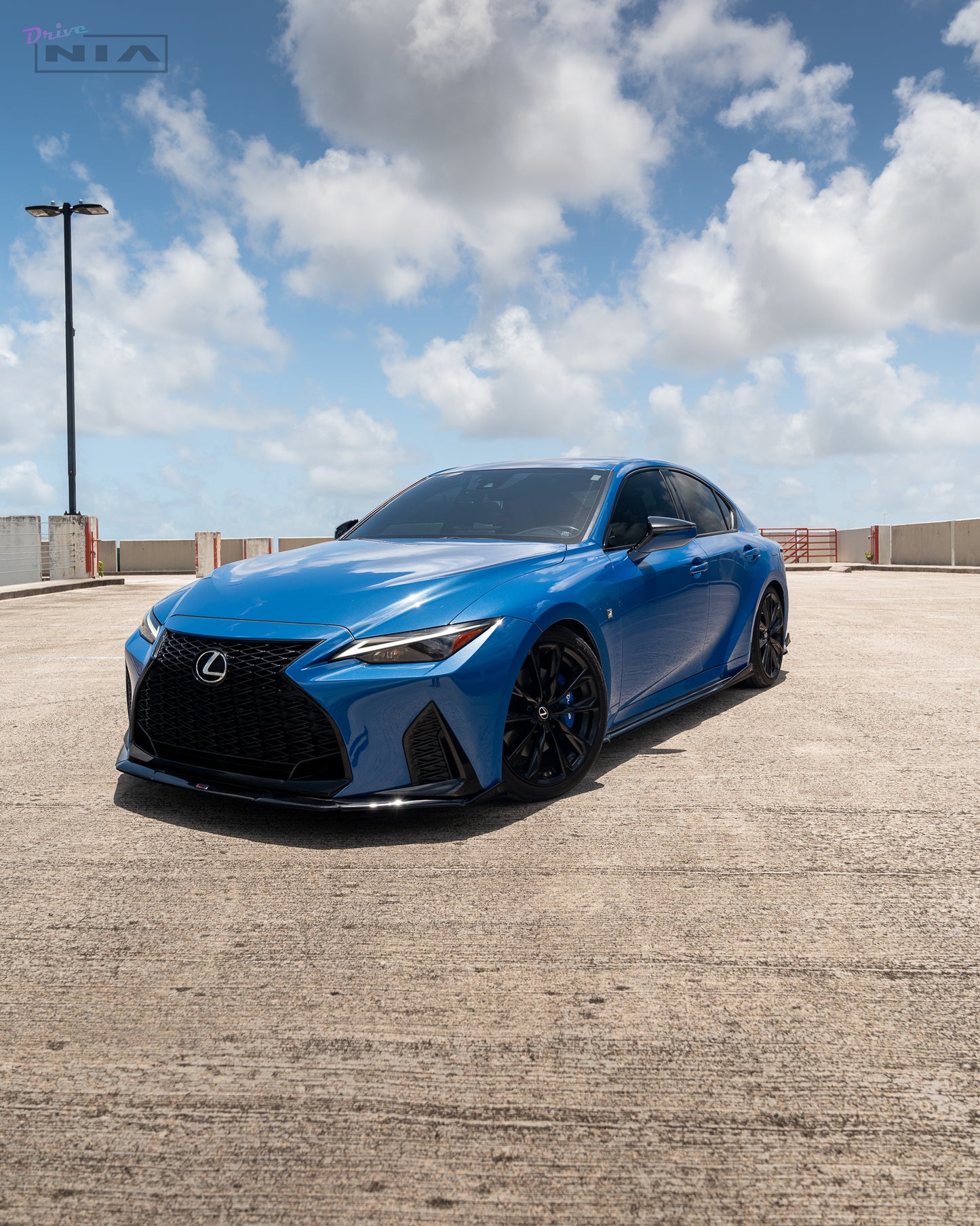 Lexus IS300, IS350, F-Sport Front bumper NIA Splitter Lip Body Kit (2021-2025)