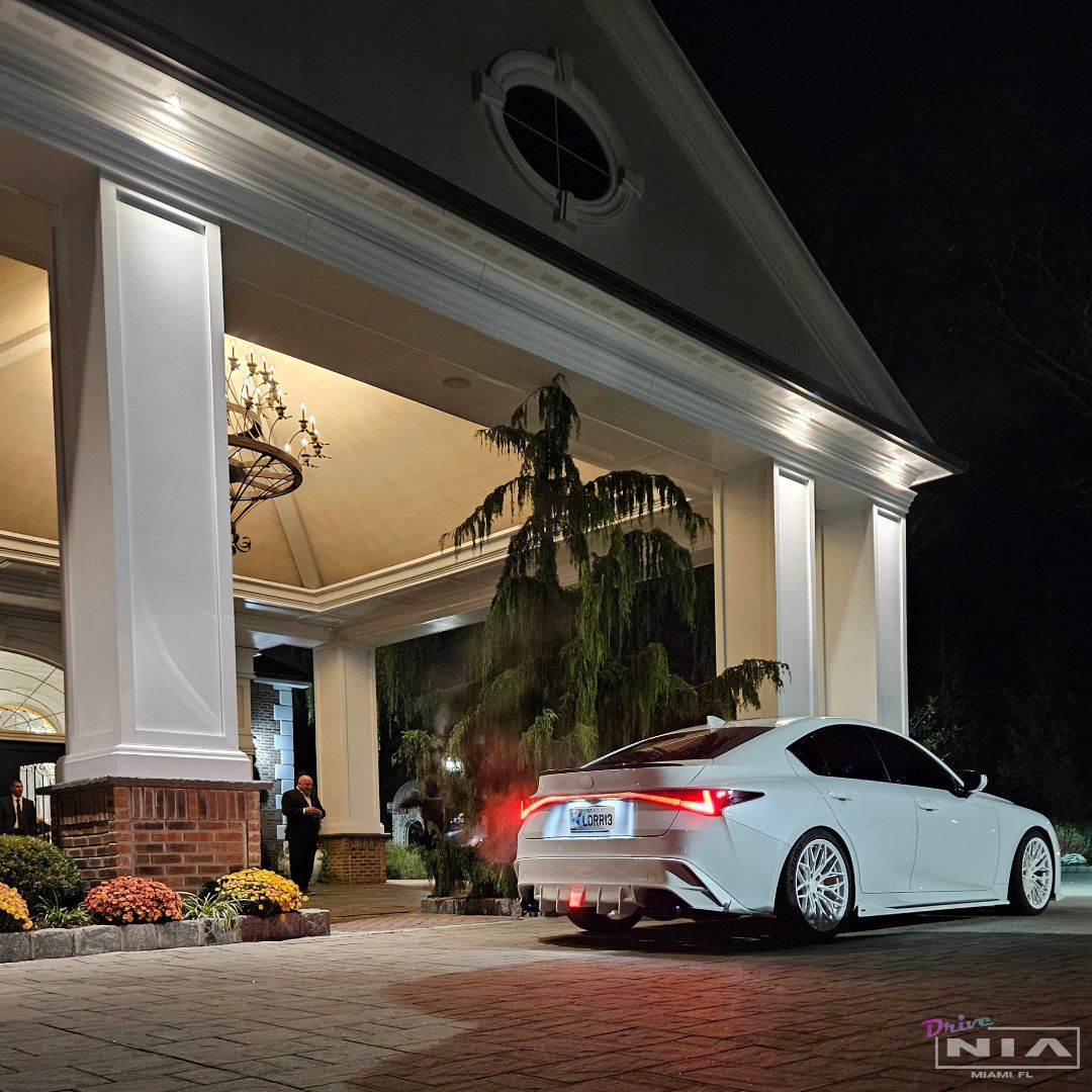 Lexus IS Base Model, F-Sport NIA rear lip bumper extension Diffuser bodykit  2021-2026 in ABS or Carbon Fiber